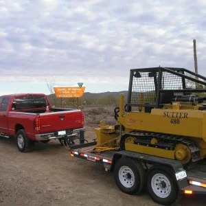 Jeffs own SWECO tractor for projects.JPG